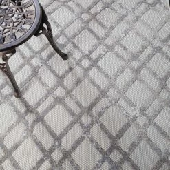Best reviews of 🔥 Miranda Haus Diamond Geometric Lattice Modern Indoor/Outdoor Area Rug Cream 😍 -Miranda Haus Shop unnamed file 1011