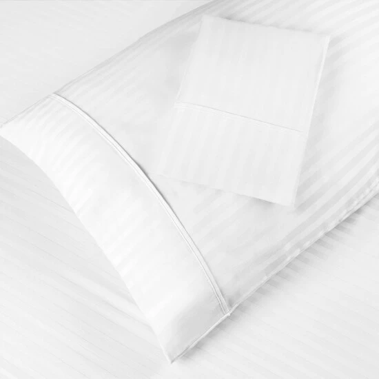 Promo β¨ Egyptian Cotton 300 Thread Count Stripe 2 Piece Pillowcase Set By Miranda Haus Gold π₯ 4 Promo β¨ Egyptian Cotton 300 Thread Count Stripe 2 Piece Pillowcase Set By Miranda Haus Gold π₯ - Image 2