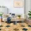 Coupon 🔔 Miranda Haus Solway Geometric Trellis Area Rug Chocolate 🎉 -Miranda Haus Shop unnamed file 104