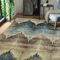 Best reviews of 🔥 Miranda Haus Cadwell Abstract Chevron Indoor Area Rug Collection Taupe ✔️ -Miranda Haus Shop unnamed file 1074