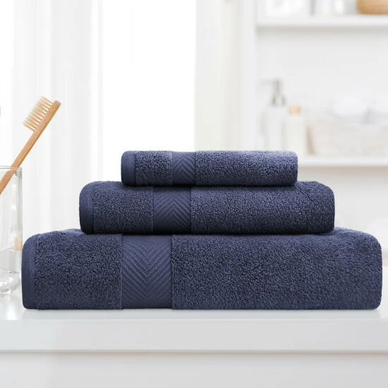 Deals ๐ Miranda Haus Soft & Absorbent Zero Twist Cotton 3-piece Towel Set White ๐ 7 Deals ๐ Miranda Haus Soft & Absorbent Zero Twist Cotton 3-piece Towel Set White ๐ - Image 5