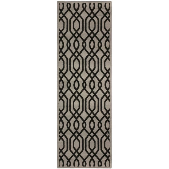 Top 10 π Miranda Haus Modern Geometric Lattice Polypropylene Indoor Area Rug Grey/black π 6 Top 10 π Miranda Haus Modern Geometric Lattice Polypropylene Indoor Area Rug Grey/black π - Image 4