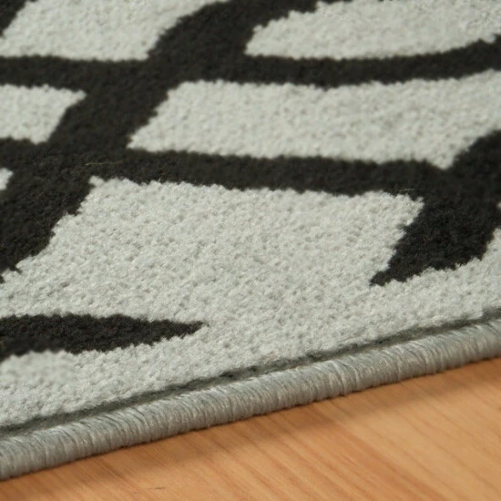 Top 10 π Miranda Haus Modern Geometric Lattice Polypropylene Indoor Area Rug Grey/black π 7 Top 10 π Miranda Haus Modern Geometric Lattice Polypropylene Indoor Area Rug Grey/black π - Image 5