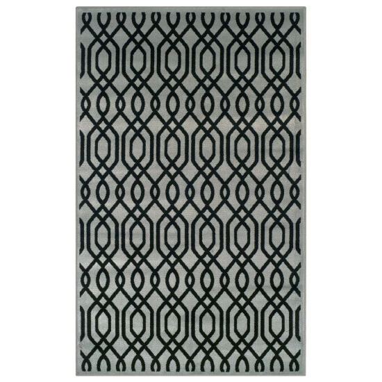 Top 10 π Miranda Haus Modern Geometric Lattice Polypropylene Indoor Area Rug Grey/black π 8 Top 10 π Miranda Haus Modern Geometric Lattice Polypropylene Indoor Area Rug Grey/black π - Image 6