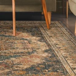 Promo ⭐ Miranda Haus Hestia Traditional Floral Medallion Indoor Area Rug Apricot 🧨 -Miranda Haus Shop unnamed file 1100