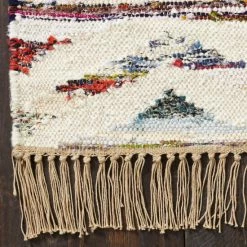 Cheapest ✨ Wool And Cotton Handwoven Indoor Fringe Area Rug By Miranda Haus 😀 -Miranda Haus Shop unnamed file 1106