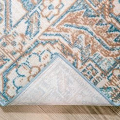 Coupon 👏 Miranda Haus Bayou Vintage Floral Medallion Indoor Area Rug Larkspur 🔔 -Miranda Haus Shop unnamed file 1141