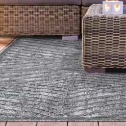 Discount 😉 Miranda Haus Modern Geometric Abstract Indoor/Outdoor Area Rug Cream 😉 -Miranda Haus Shop unnamed file 1169