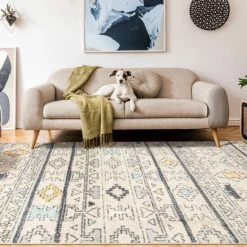 Best reviews of 👏 Miranda Haus Tarrant Eclectic Aztec Area Rug Charcoal ⭐ -Miranda Haus Shop unnamed file 1175