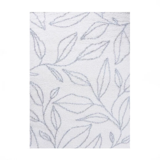 New β€οΈ Miranda Haus Botanical Indoor Plush Shag Transitional Area Rug Cream/black π 4 New β€οΈ Miranda Haus Botanical Indoor Plush Shag Transitional Area Rug Cream/black π - Image 2