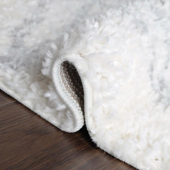 New β€οΈ Miranda Haus Botanical Indoor Plush Shag Transitional Area Rug Cream/black π 8 New β€οΈ Miranda Haus Botanical Indoor Plush Shag Transitional Area Rug Cream/black π - Image 6