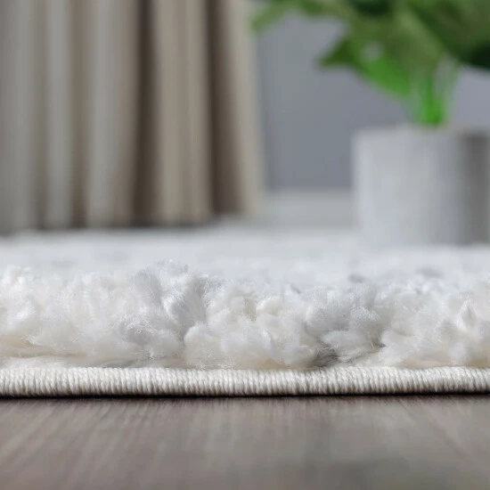 New β€οΈ Miranda Haus Botanical Indoor Plush Shag Transitional Area Rug Cream/black π 9 New β€οΈ Miranda Haus Botanical Indoor Plush Shag Transitional Area Rug Cream/black π - Image 7