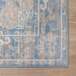 Wholesale ⭐ Miranda Haus Ohanna Vintage Damask Indoor Area Rug Larkspur 😍 -Miranda Haus Shop unnamed file 1205