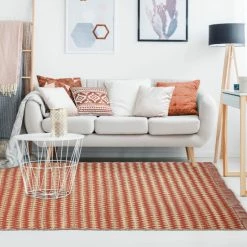 Hot Sale 👏 Miranda Haus Gleam Handwoven Cotton And Jute Area Rug Cream 🎁 -Miranda Haus Shop unnamed file 1258