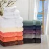 Brand new ⌛ Miranda Haus Soft And Absorbent Zero Twist Cotton 6-piece Towel Set Grape Seed 🔥 -Miranda Haus Shop unnamed file 128
