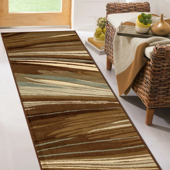 Promo π₯° Miranda Haus Modern Abstract MultiColored Power-Loomed Indoor Area Rug Taupe π 9 Promo π₯° Miranda Haus Modern Abstract MultiColored Power-Loomed Indoor Area Rug Taupe π - Image 7