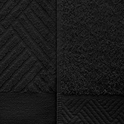 Budget 🛒 Miranda Haus 100-percent Egyptian Cotton 6-piece Towel Set Black 👍 -Miranda Haus Shop unnamed file 1343