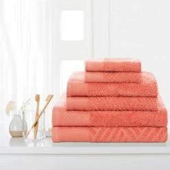 Budget 🛒 Miranda Haus 100-percent Egyptian Cotton 6-piece Towel Set Black 👍 -Miranda Haus Shop unnamed file 1344