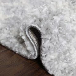 Budget 🛒 Miranda Haus Geometric Bohemian Indoor Plush Shag Area Rug Grey/cream 🎉 -Miranda Haus Shop unnamed file 1368