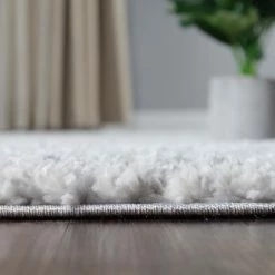 Budget 🛒 Miranda Haus Geometric Bohemian Indoor Plush Shag Area Rug Grey/cream 🎉 -Miranda Haus Shop unnamed file 1369