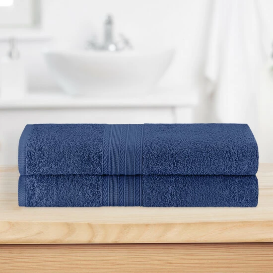 Flash Sale ⌛ Miranda Haus Eco Friendly Cotton Soft And Absorbent Bath Sheet (set Of 2) Brown ✨ 8 Flash Sale ⌛ Miranda Haus Eco Friendly Cotton Soft And Absorbent Bath Sheet (set Of 2) Brown ✨ - Image 6