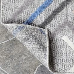 Flash Sale 🛒 Miranda Haus Modern Geometric Polypropylene Indoor/Outdoor Area Rug Grey 🥰 -Miranda Haus Shop unnamed file 1398