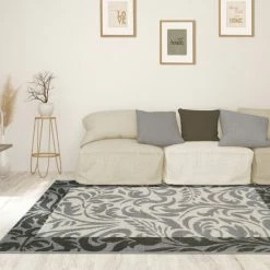 Deals 🎉 Miranda Haus Verdue Geometric Floral Bohemian Area Rug Collection Charcoal 🧨 -Miranda Haus Shop unnamed file 1423
