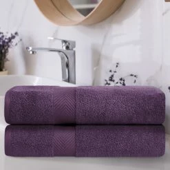 Flash Sale ✨ Miranda Haus Soft Oversize Zero Twist Cotton Bath Sheets (Set Of 2) Jade 🤩 -Miranda Haus Shop unnamed file 143