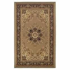Best deal 🧨 Miranda Haus Leopold Vintage Oriental Medallion Area Rug Collection Tan 👍 -Miranda Haus Shop unnamed file 1431