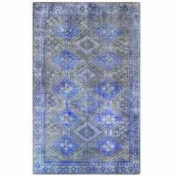 Brand new ⭐ Miranda Haus Southwestern Geometric Diamonds Indoor Polyester Area Rug Crimson Red 🎉 -Miranda Haus Shop unnamed file 1458