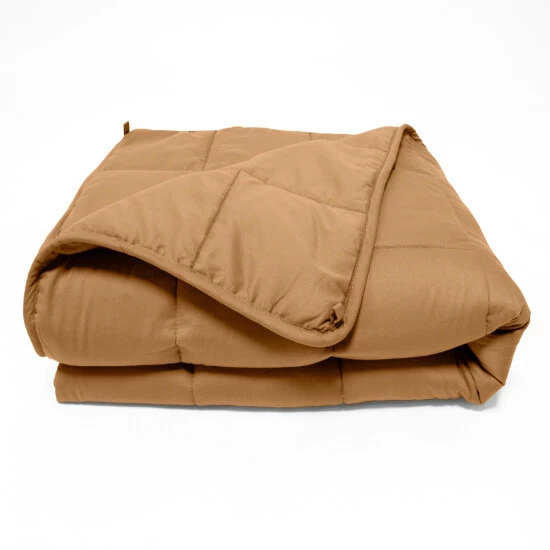 Deals π Miranda Haus Quilted Microfiber Weighted Throw Blanket Taupe π 4 Deals π Miranda Haus Quilted Microfiber Weighted Throw Blanket Taupe π - Image 2