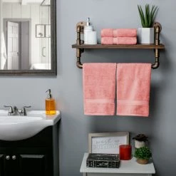 Deals 🤩 Marche Egyptian Cotton 4 Piece Hand Towel Set By Miranda Haus Coral 😉 -Miranda Haus Shop unnamed file 149