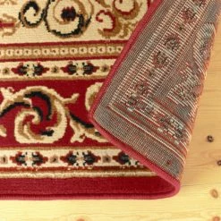 Outlet ❤️ Miranda Haus Longfield Traditional Scrolling Vines Area Rug Collection Tan ⭐ -Miranda Haus Shop unnamed file 1493