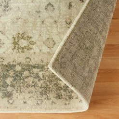 Brand new 🌟 Miranda Haus Vintage Oriental Floral Polypropylene Indoor Area Rug Beige ✨ -Miranda Haus Shop unnamed file 1509
