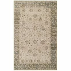 Brand new 🌟 Miranda Haus Vintage Oriental Floral Polypropylene Indoor Area Rug Beige ✨ -Miranda Haus Shop unnamed file 1512