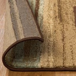 Cheap 🌟 Miranda Haus Stripes Abstract Lines Power-Looomed Indoor Area Rug Maroon 🧨 -Miranda Haus Shop unnamed file 1525