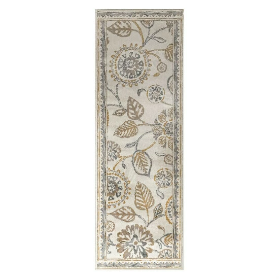 New π₯ Miranda Haus Redmond Gray Modern Floral Indoor Farmhouse Area Rug Grey π 7 New π₯ Miranda Haus Redmond Gray Modern Floral Indoor Farmhouse Area Rug Grey π - Image 5