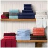 Buy 😀 Miranda Haus Turkish Cotton 6 Piece Herringbone Solid Towel Set By Superior Pacific Blue 🧨 -Miranda Haus Shop unnamed file 1546