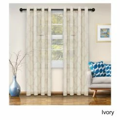 Wholesale 🔔 Miranda Haus Embroidered Larchmere Sheer Grommet Curtain Panel Set Ivory 🎁 -Miranda Haus Shop unnamed file 1577