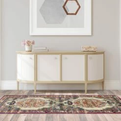 Wholesale 😉 Miranda Haus Deliana Distressed Medallion Area Rug Teal ⭐ -Miranda Haus Shop unnamed file 1593