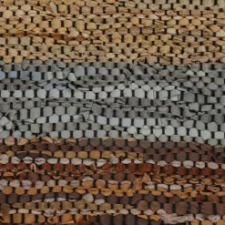 Flash Sale 🌟 Miranda Haus Carti Handwoven Leather And Cotton Reversible Area Rug Grey 👍 -Miranda Haus Shop unnamed file 1612