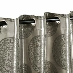 Cheap 🎁 Miranda Haus Elegant Marmore Jacquard Grommet Curtain Panel (Set Of 2) Black 🔥 -Miranda Haus Shop unnamed file 1624