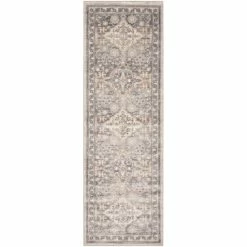 Deals 🥰 Miranda Haus Tilly Distressed Medallion Area Rug Light Grey 👏 -Miranda Haus Shop unnamed file 1632