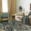 Wholesale 😉 Miranda Haus Avril Modern Geometric Chevron Indoor Area Rug Collection Teal 😍 -Miranda Haus Shop unnamed file 1633