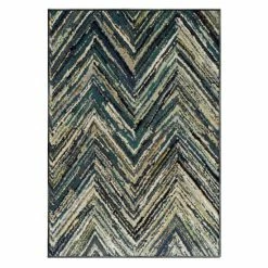 Wholesale 😉 Miranda Haus Avril Modern Geometric Chevron Indoor Area Rug Collection Teal 😍 -Miranda Haus Shop unnamed file 1634
