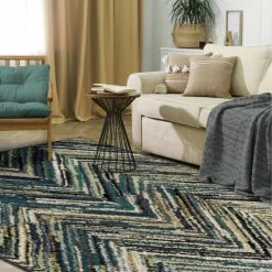 Wholesale 😉 Miranda Haus Avril Modern Geometric Chevron Indoor Area Rug Collection Teal 😍 -Miranda Haus Shop unnamed file 1637