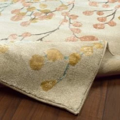 Deals 🔥 Miranda Haus Lydden Floral And Vines Area Rug Violet 🛒 -Miranda Haus Shop unnamed file 1664