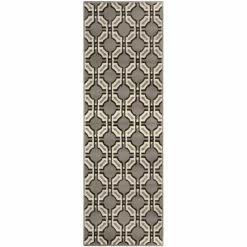 Best deal 👏 Miranda Haus Modern Geometric Art-Deco Trellis Power-Loomed Indoor Area Rug Grey ✨ -Miranda Haus Shop unnamed file 1701