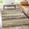 Deals 😉 Miranda Haus Layton Chocolate Modern Abstract Polypropylene Area Rug 🛒 -Miranda Haus Shop unnamed file 1705