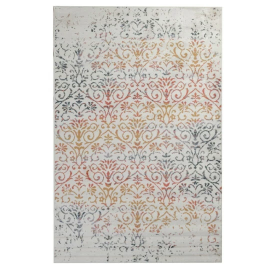 New β Miranda Haus Modern Distressed Damask Polypropylene Indoor Area Rug π€© 8 New β Miranda Haus Modern Distressed Damask Polypropylene Indoor Area Rug π€© - Image 6